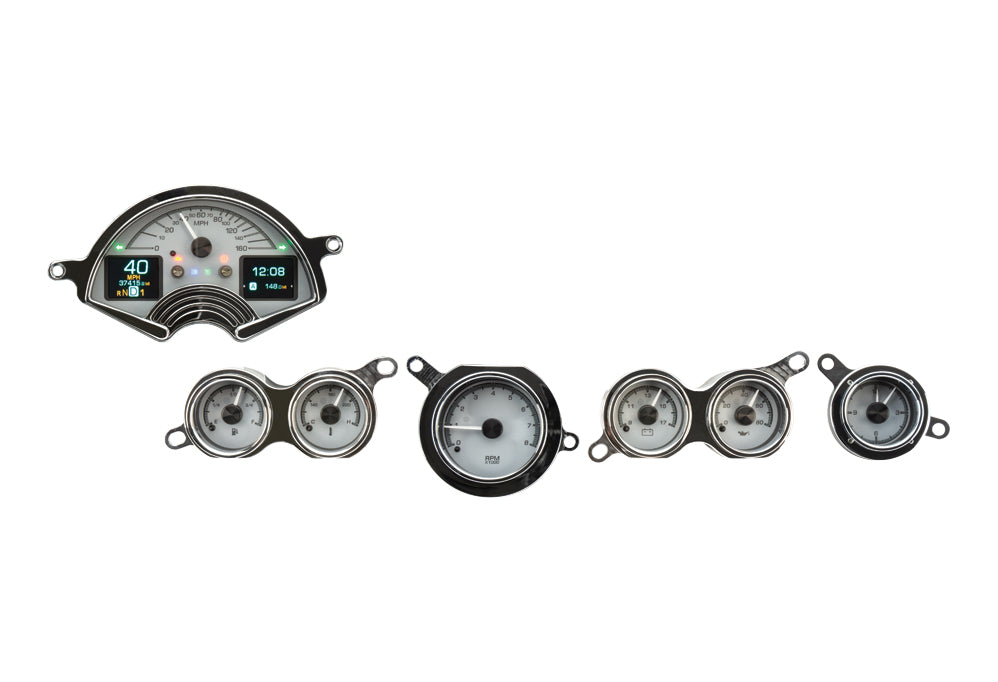 Dakota Digital HDX Gauges - 1953-1957 Corvette C1