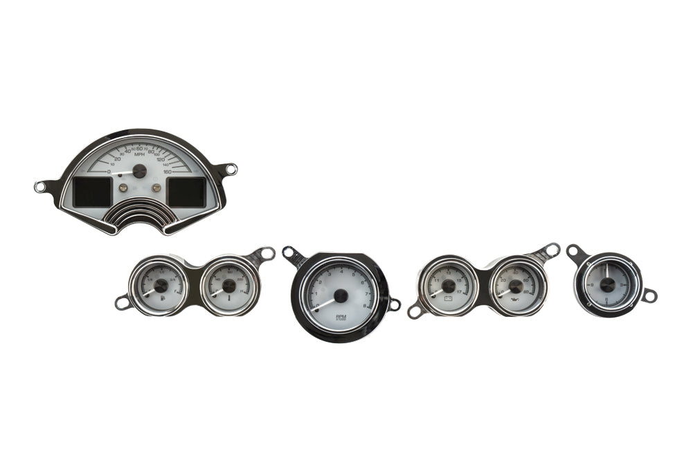 Dakota Digital HDX Gauges - 1953-1957 Corvette C1