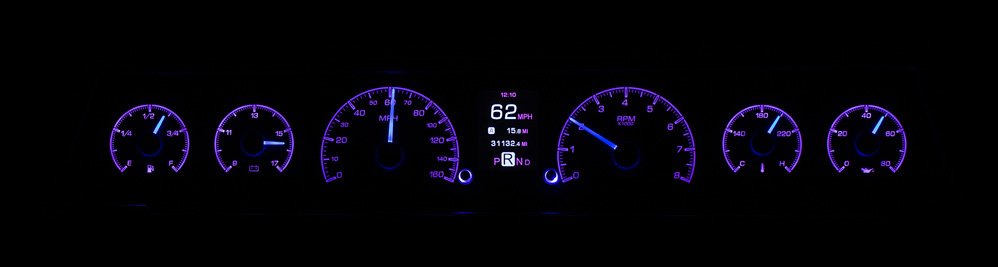 Dakota Digital HDX Gauges 1966-1967 Chevelle - Malibu El Camino