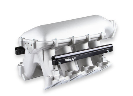 Holley Hi-Ram LS1 / LS2 Cathedral Port Intake Manifold - Cast Aluminum w/Rails