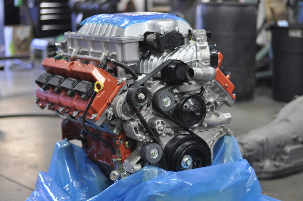 Hellcat Crate Engine by Mopar Performance - 6.2L 707hp Supercharged Hellcrate 68303089AC
