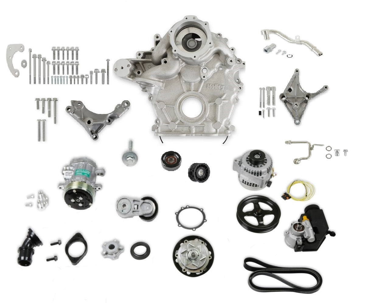 Ford Godzilla High-Mount Accessory Drive System by Holley 20-310 7.3L