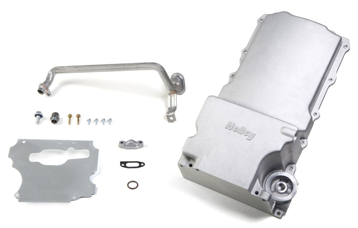 Holley 302-1 LS Swap Oil Pan - Aluminum