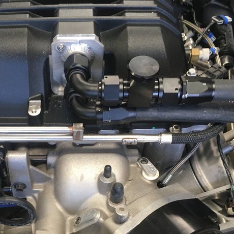 LS/LT Intercooler Inline Fill Port 10AN - LSA LT4 LT5