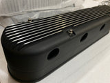 2-Piece LS Valve Covers - Hidden Coils - Finned