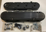2-Piece LS Valve Covers - Hidden Coils - Finned