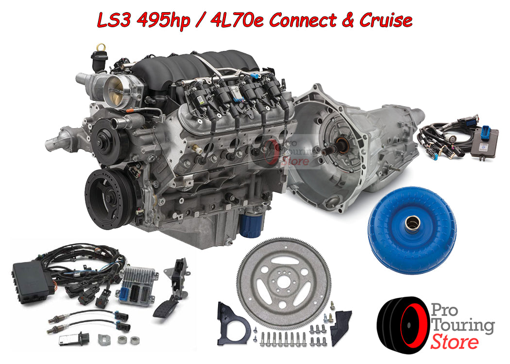 LS3 495hp 4L70e Automatic Connect & Cruise Package
