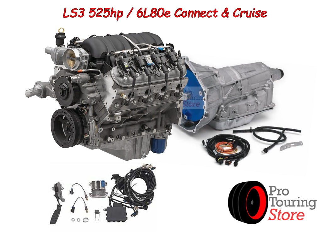 LS3 525hp 6L80e Automatic Connect & Cruise Package