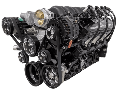 Billet Accessory Drive LS1 LS2 LS3 LS6 LSX - Serpentine