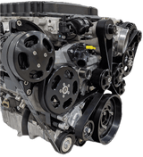Billet LT4 Accessory Drive - Wet Sump 6.2L Supercharged Serpentine Kit by Wegner