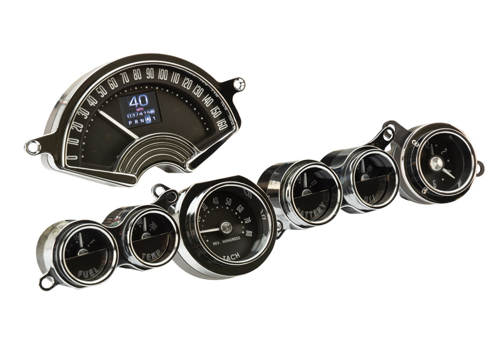 Dakota Digital RTX Gauges - 1953-1957 Corvette C1 Retro