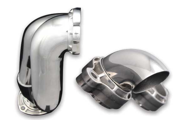 Tight Radius 1.875" Header Elbows - Cast Stainless Steel