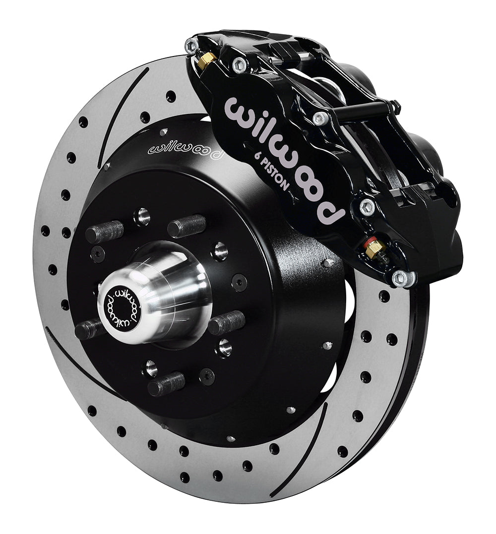 Wilwood 2-pc 12.88" Rotor, 6-Piston Superlite Front Brake Kit for A/F/X Spindles