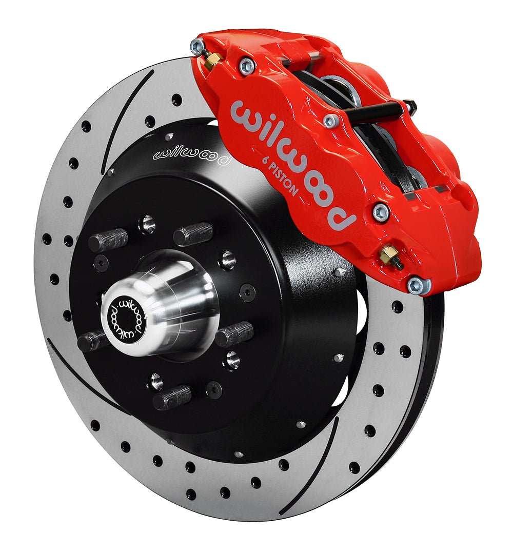 Wilwood 2-pc 12.88" Rotor, 6-Piston Superlite Front Brake Kit for A/F/X Spindles