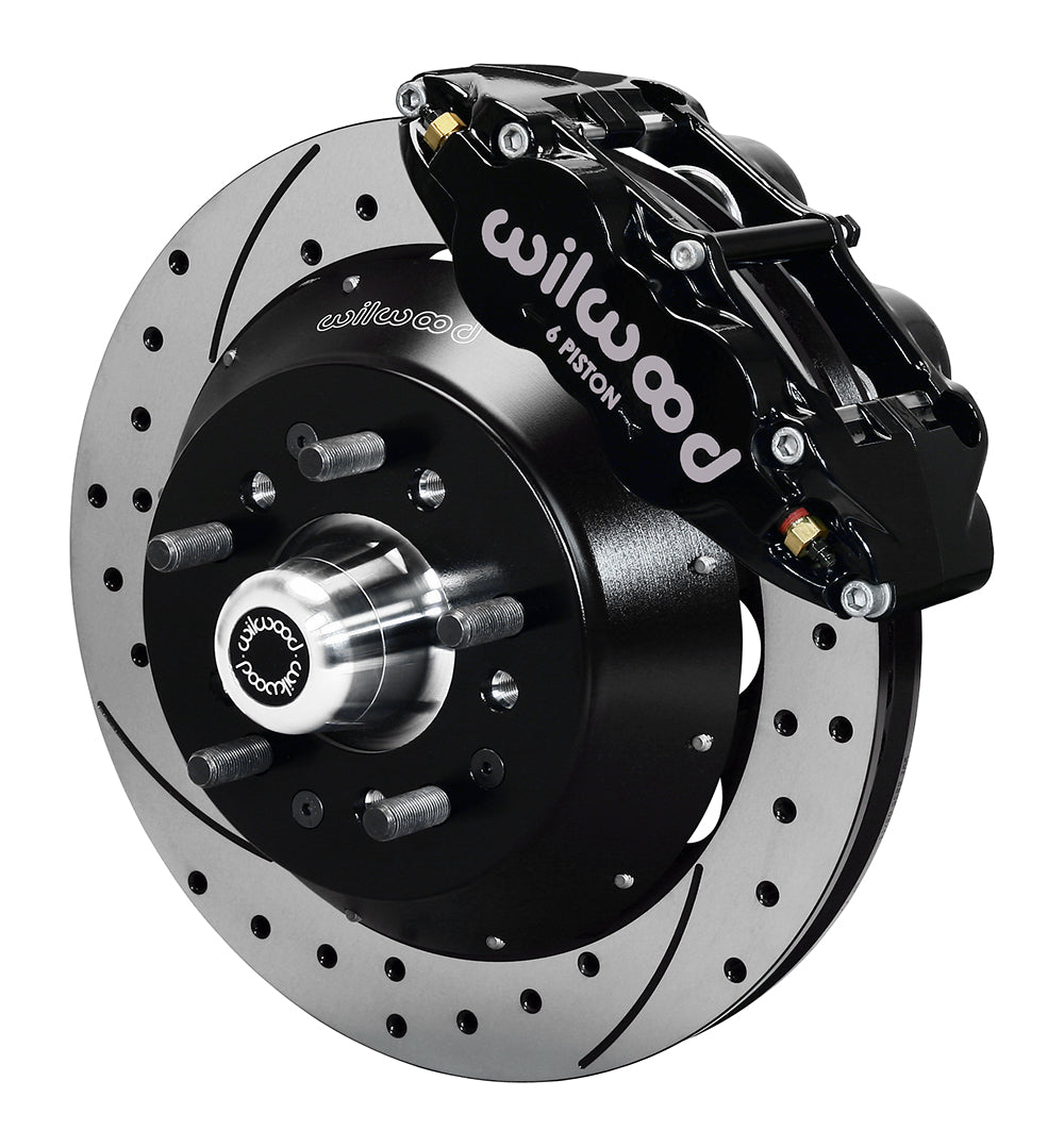Wilwood 14" Rotor, 6-Piston Front Brake Kit - GM A/F/X Spindle SL6