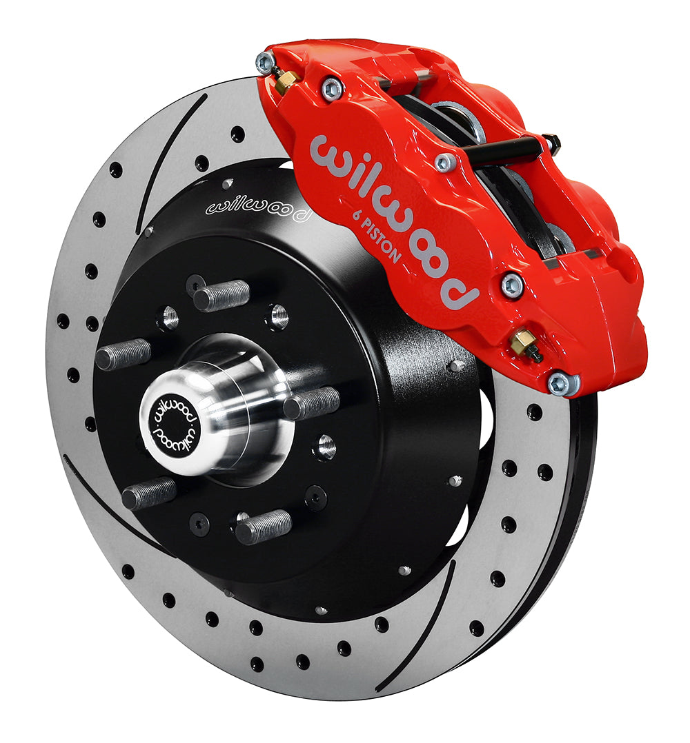 Wilwood 14" Rotor, 6-Piston Front Brake Kit - GM A/F/X Spindle SL6