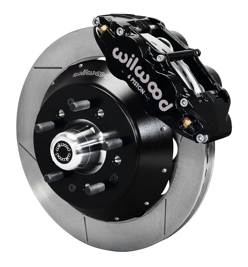 Wilwood 14" Rotor, 6-Piston Front Brake Kit - GM A/F/X Spindle SL6