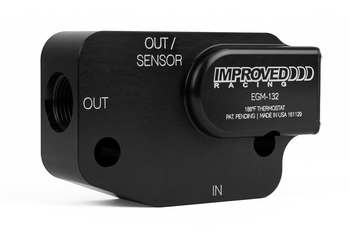 LT1 LT4 LT5 Oil Cooler Relocation Thermostat - Billet