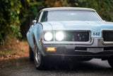Holley RetroBright LED Headlights - 5.75" Round - Classic