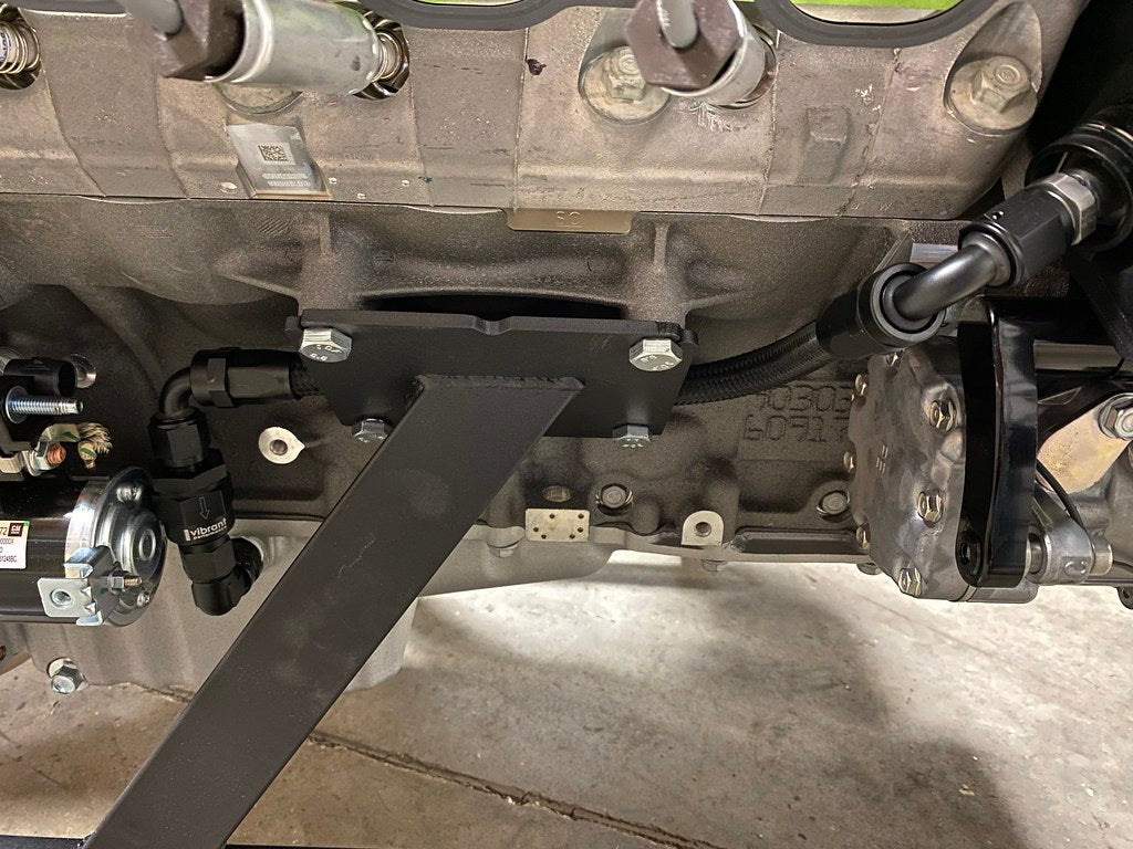 Gen V LT1 LT4 PCV Drainback Kit for use with Holley 302-20 Oil Pan